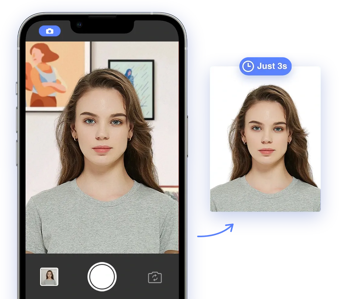 get a high-quality passport size photo, you’ll need to adjust your iPhone’s camera settings