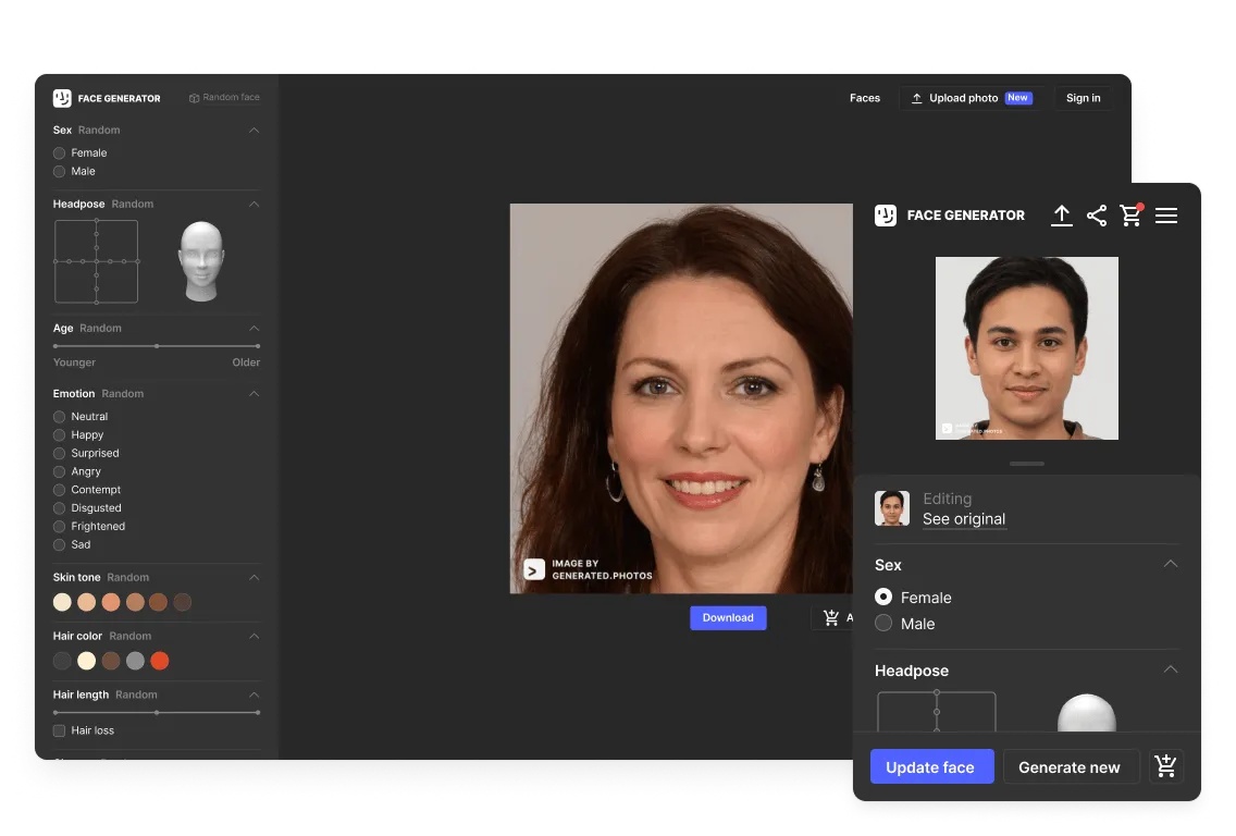 how to change face in photoshop