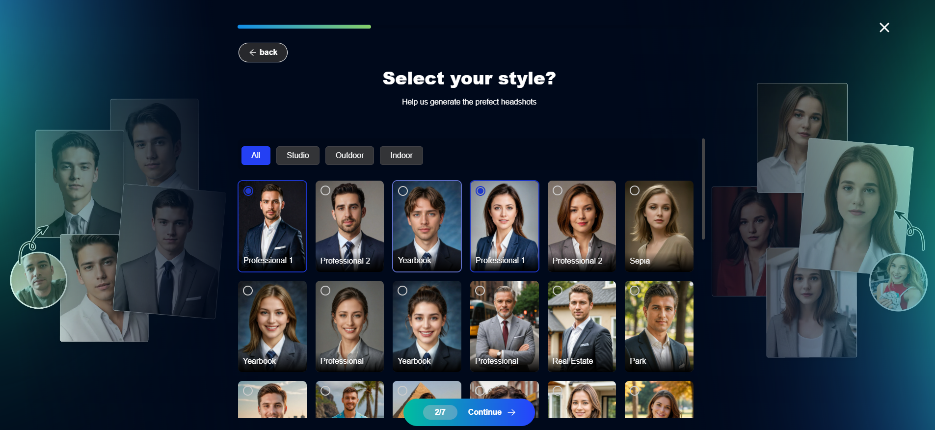 Create infinite stylish avatars from your photos