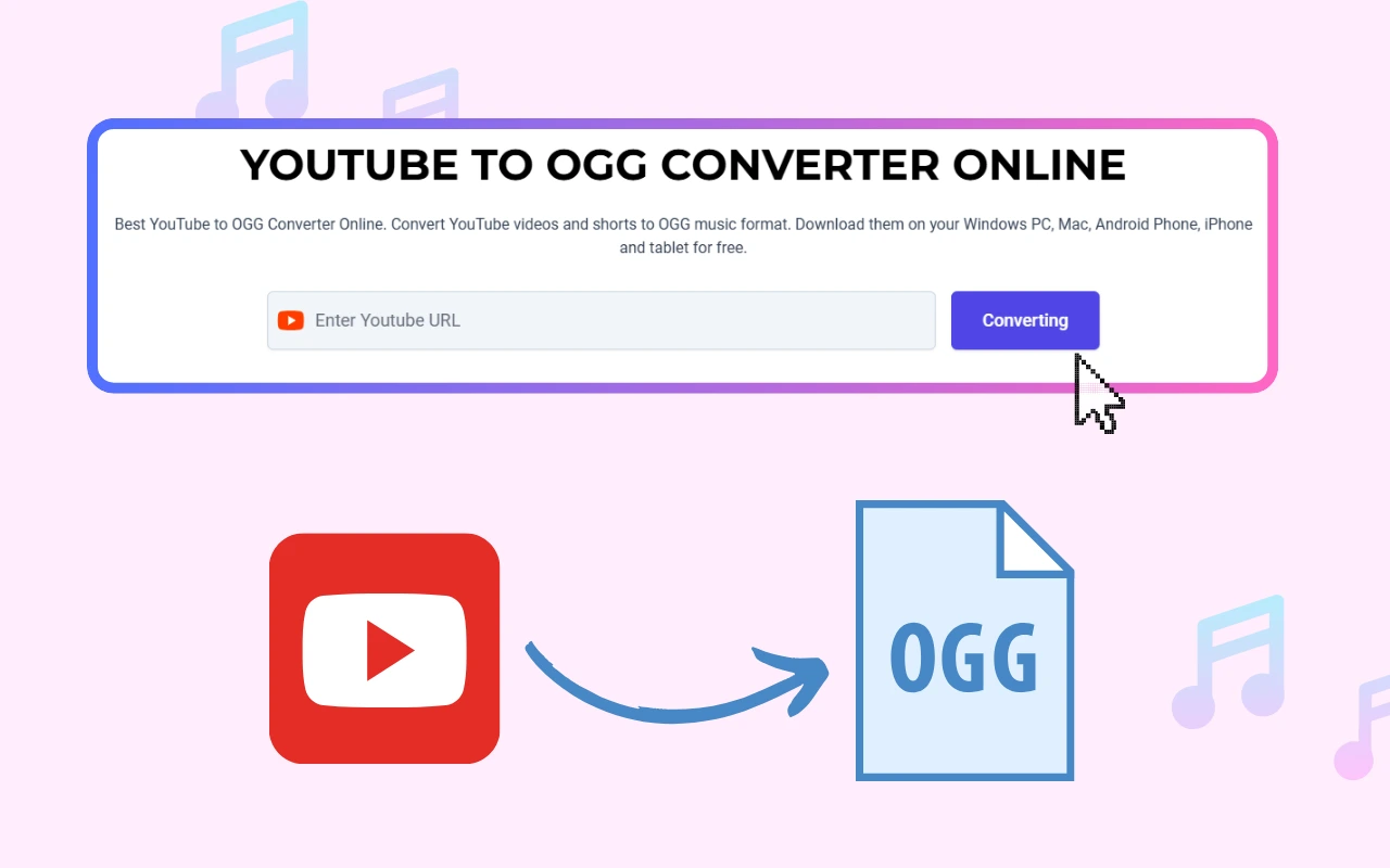 Convert YouTube to OGG