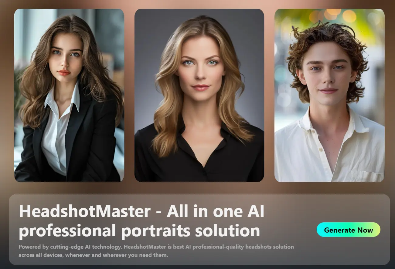 Free AI professional headshot generator