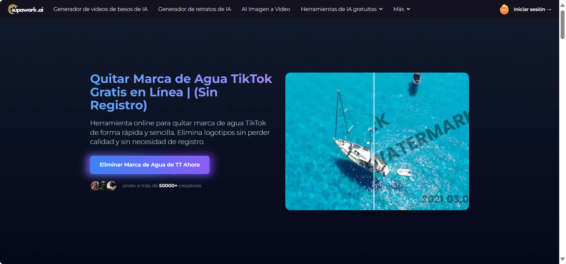 supawork quitar marca de agua video