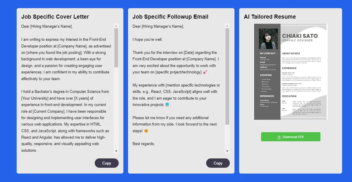 Sie haben eine 80% höhere Chance eingestellt zu werden, wenn Sie Supawork AI Apply nutzen
