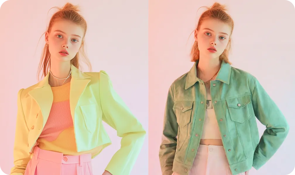 Ücretsiz AI Kıyafet Değiştirici - 5 Saniyede Yükleyin & Her Kıyafeti Giyin