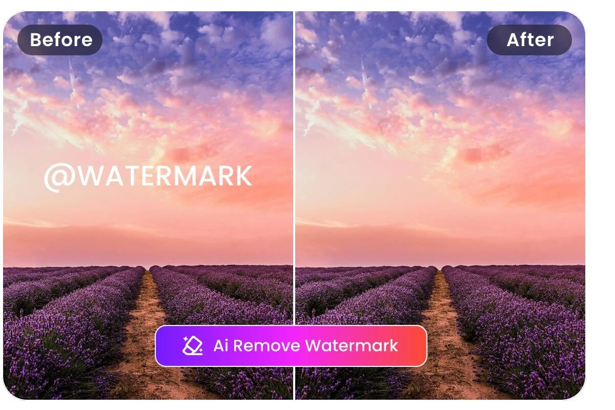 Entfernen Sie Wasserzeichen ohne Qualitätsverlust